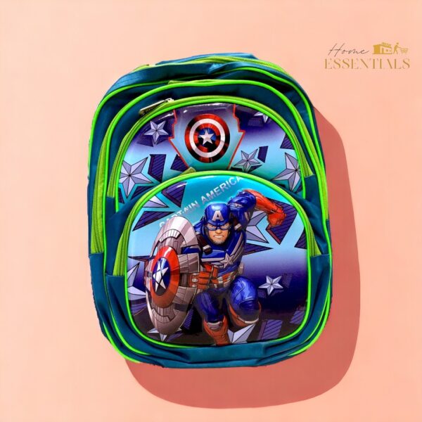 3D Embossed Character School Bag - PG to Grade 1 (002)